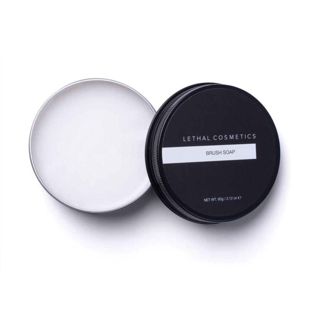 Lethal Cosmetics - Brush Soap Make-up accessoire - White